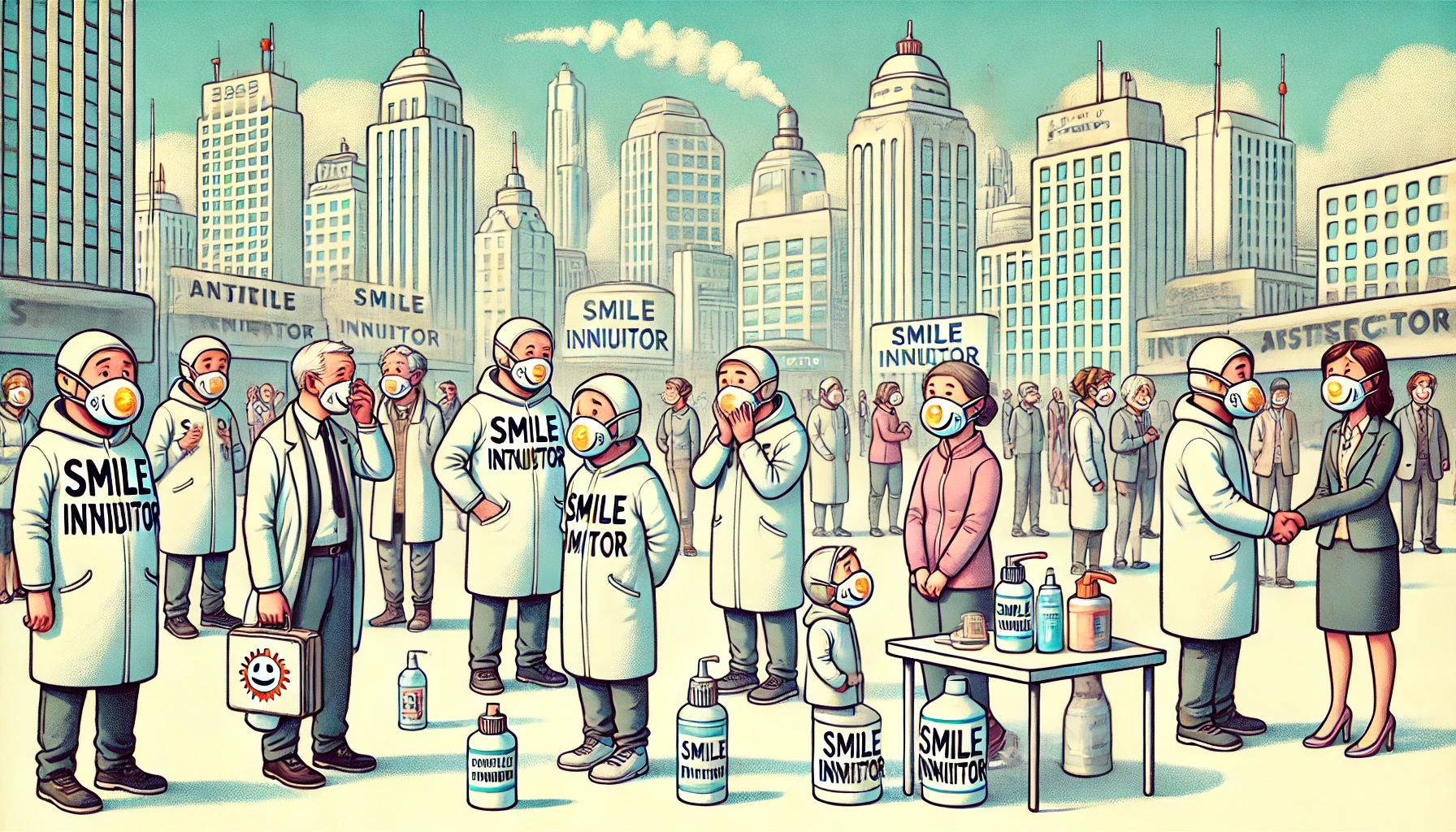 Bürger von Desinfektanien